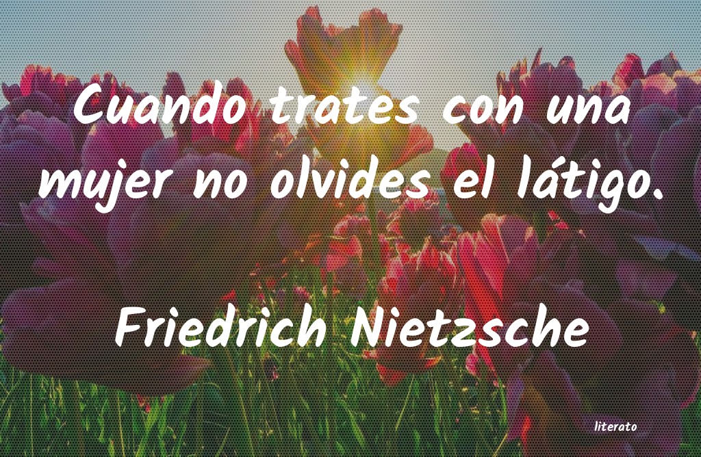 Frases de Friedrich Nietzsche