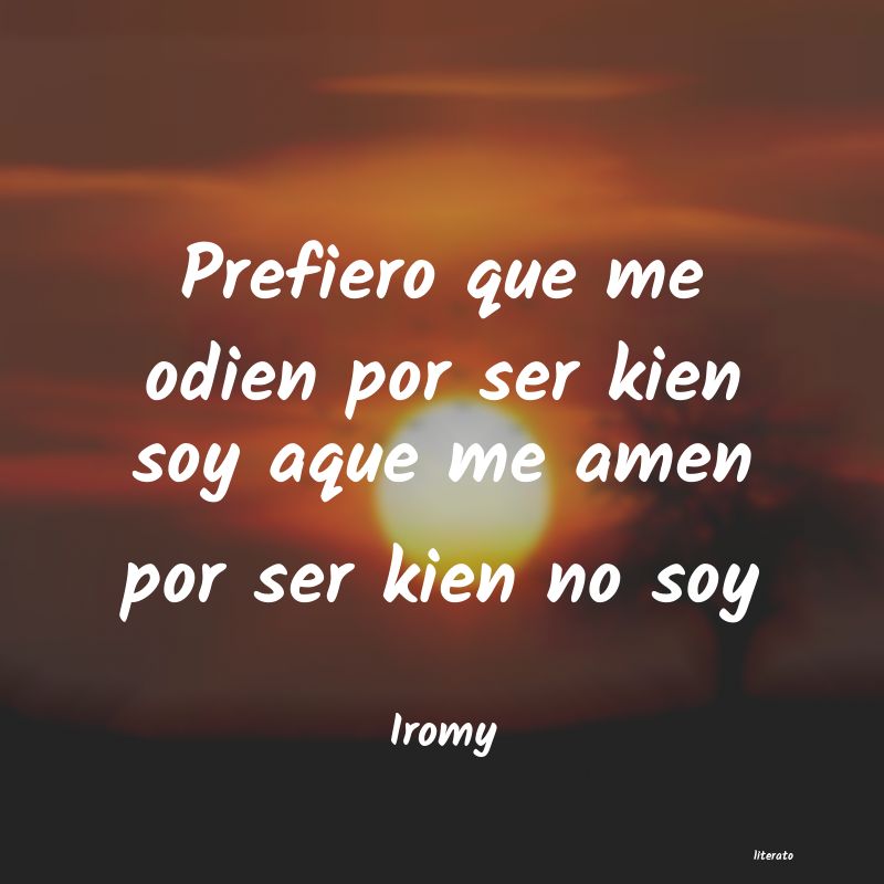 Frases de Iromy