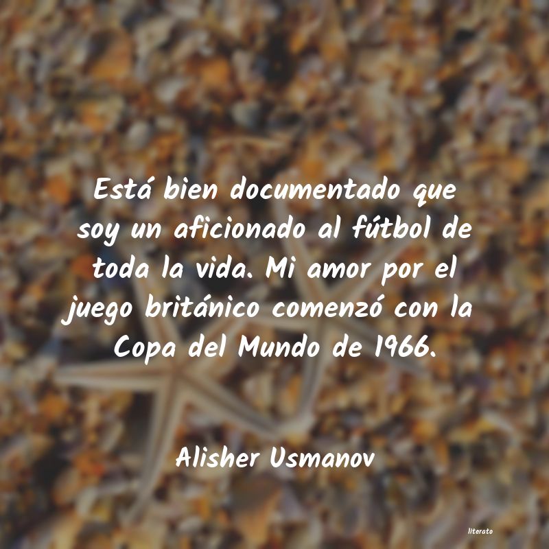 frases de Alisher Usmanov
