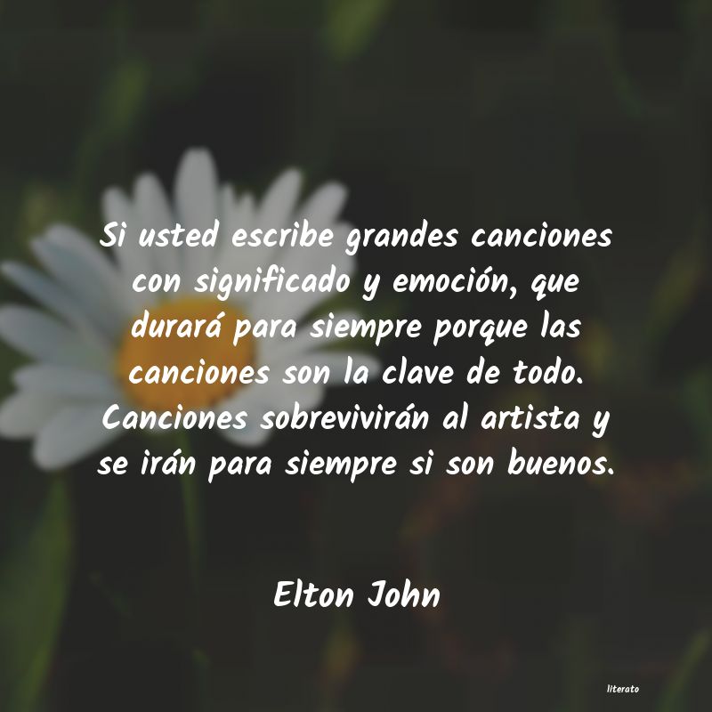 frases de Elton John