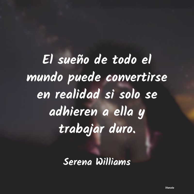 Frases de Serena Williams