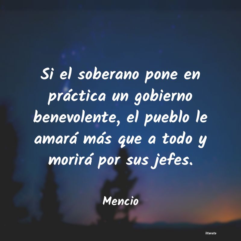 frases de Mencio