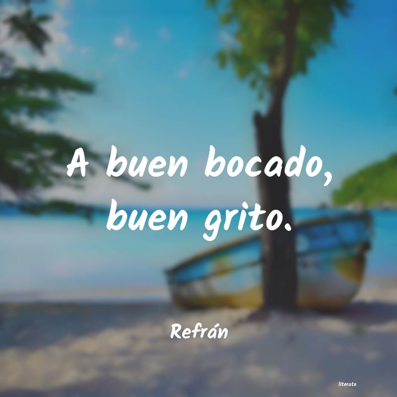 frases de Refrán
