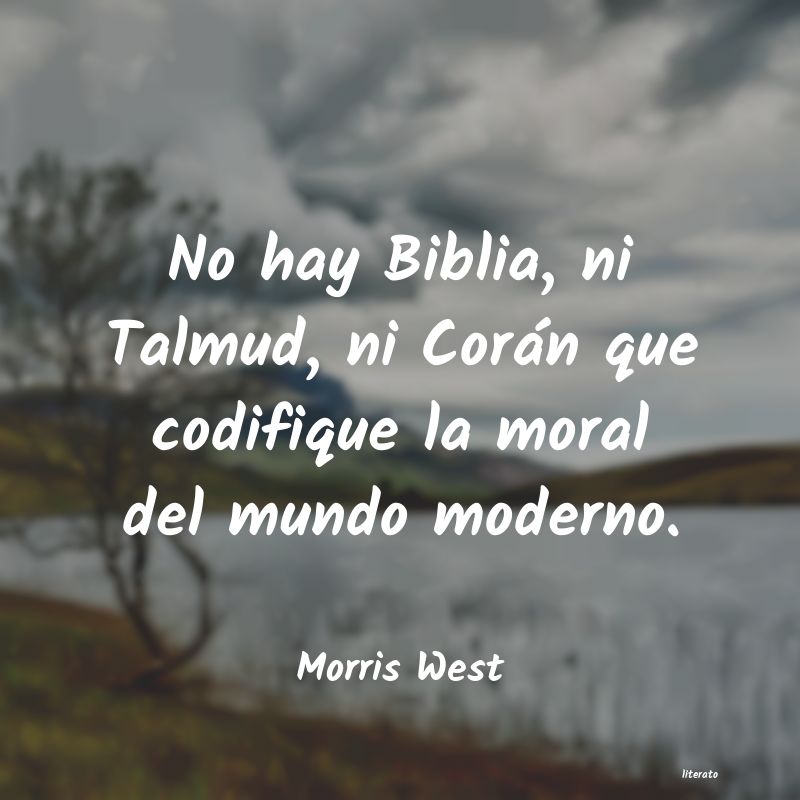 Frases de Morris West