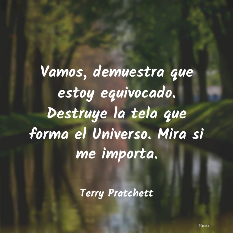 Frases de Terry Pratchett