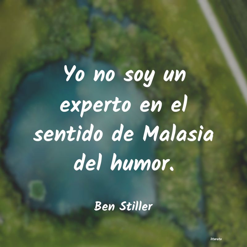 Frases de Ben Stiller