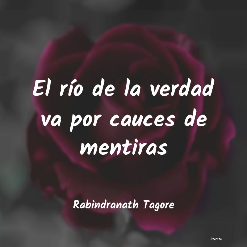 Frases de Rabindranath Tagore