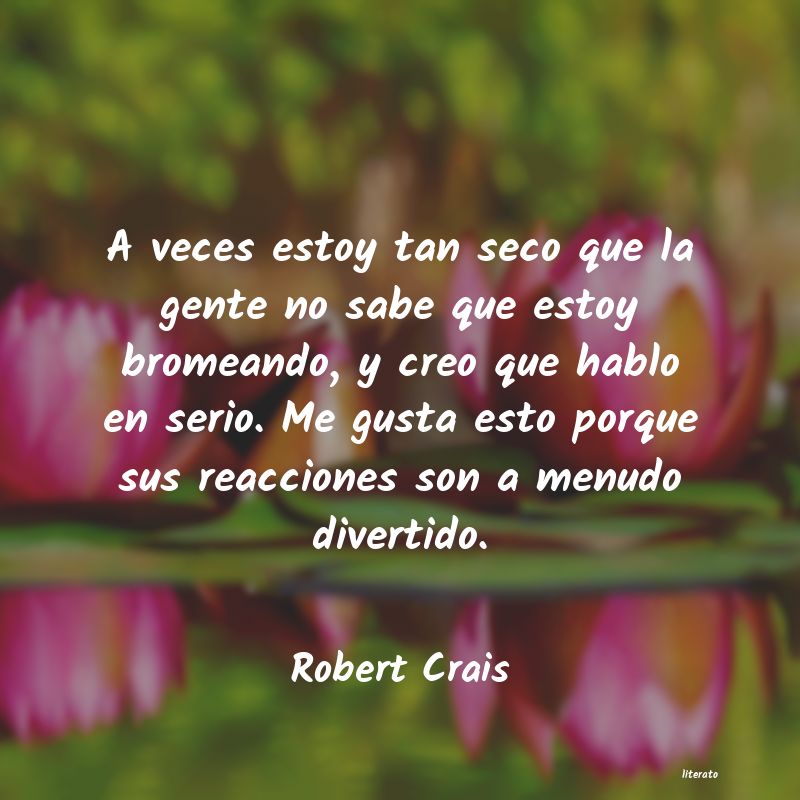 frases de Robert Crais