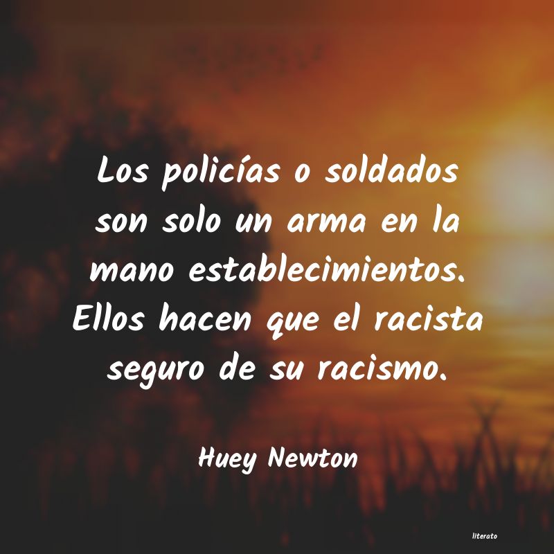 frases de Huey Newton