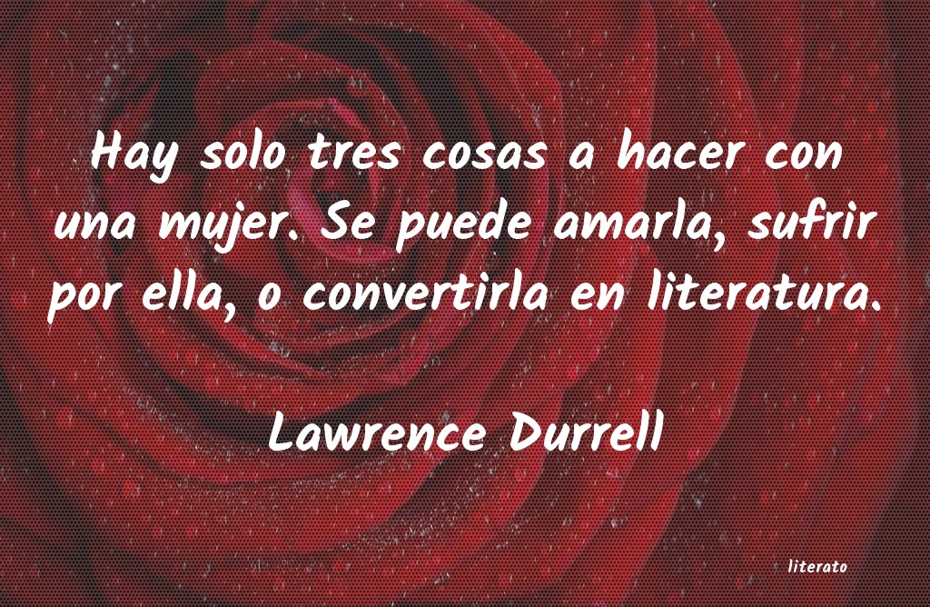 frases de Lawrence Durrell