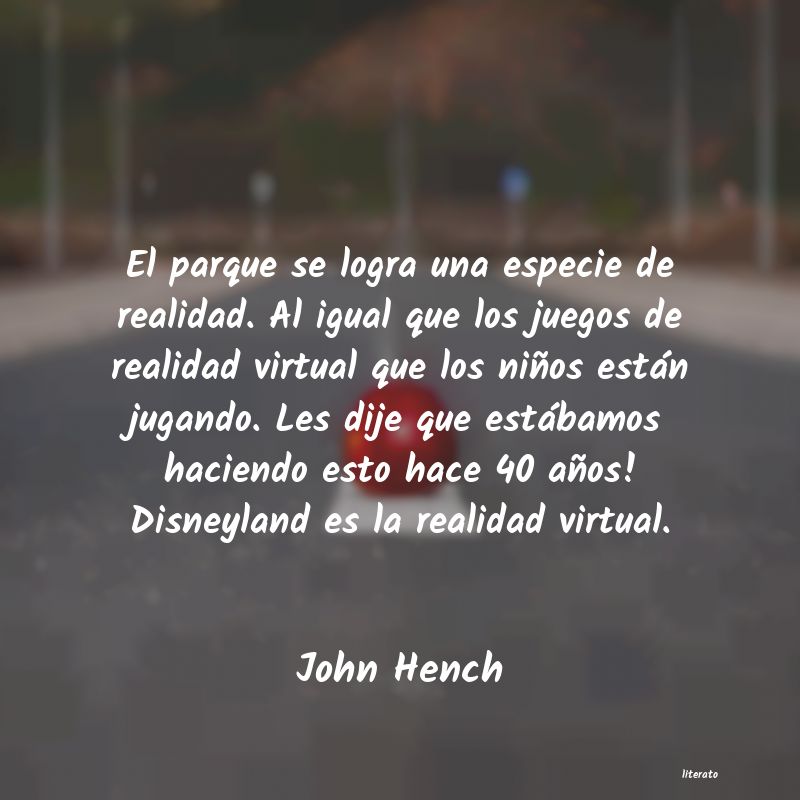 frases de John Hench