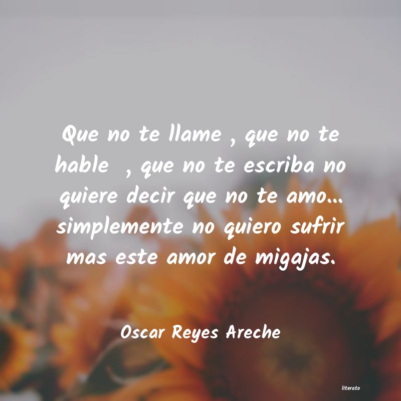 Frases de Oscar Reyes Areche