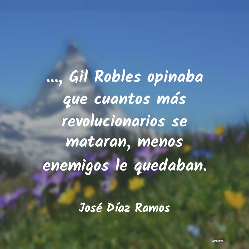 Frases de José Díaz Ramos