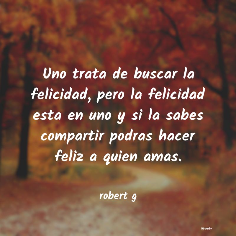 Frases de robert g