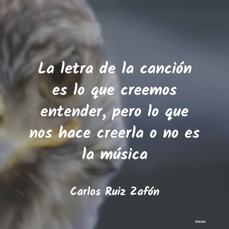 frases de Carlos Ruiz Zafón