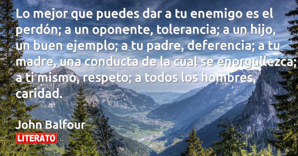 Frases de John Balfour