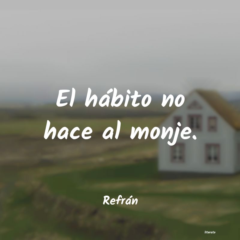 frases de Refrán