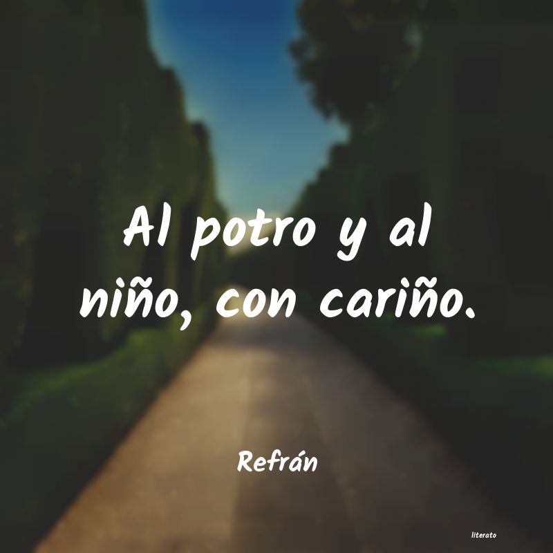 Frases de Refrán