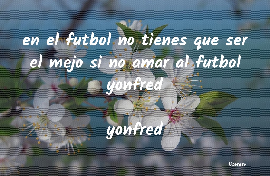 Frases de yonfred