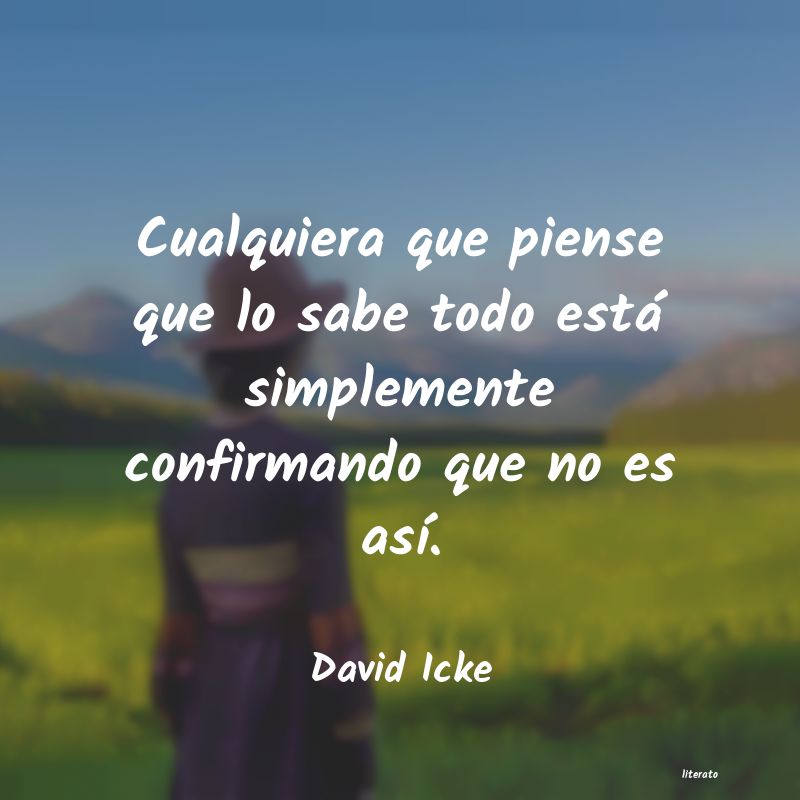 Frases de David Icke