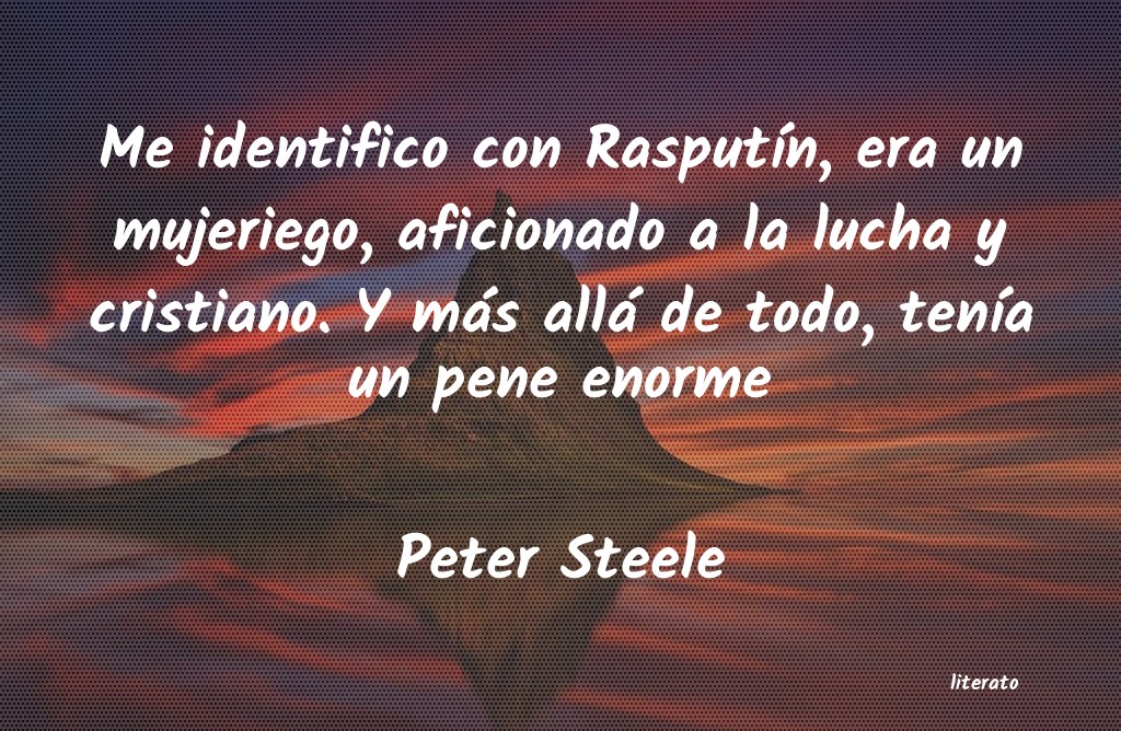 Frases de Peter Steele