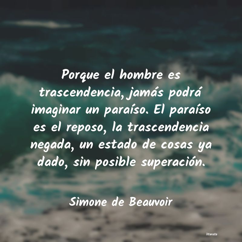 frases de Simone de Beauvoir