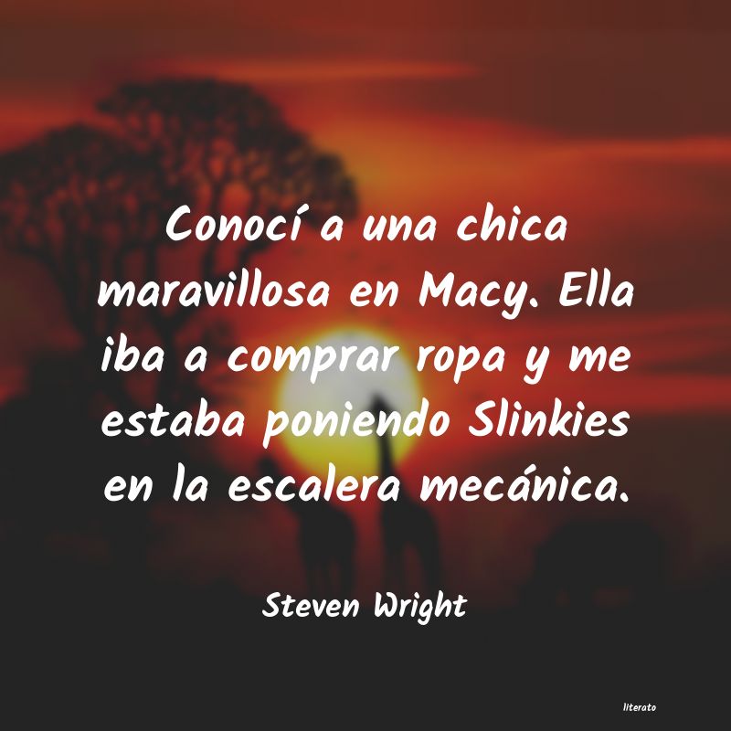 Frases de Steven Wright