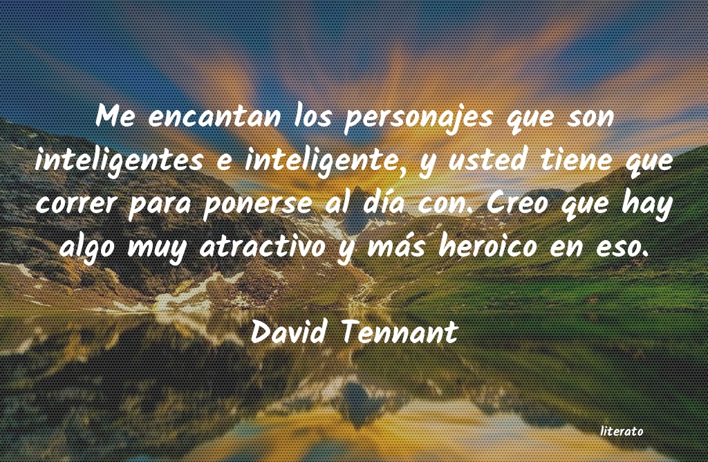 Frases de David Tennant