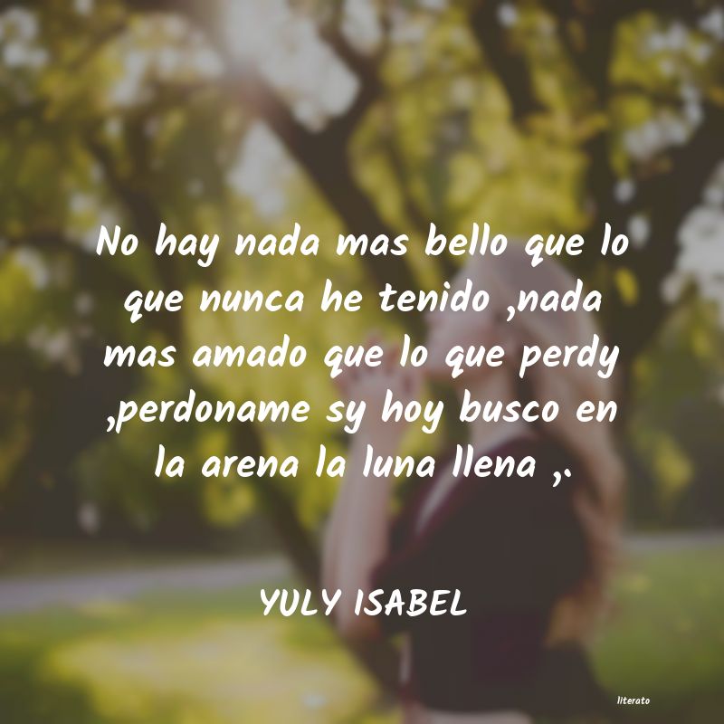 frases de YULY ISABEL