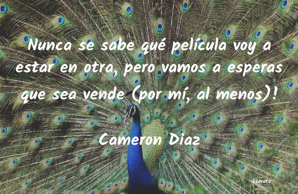 frases de Cameron Diaz