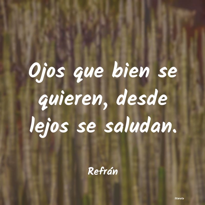 Frases de Refrán