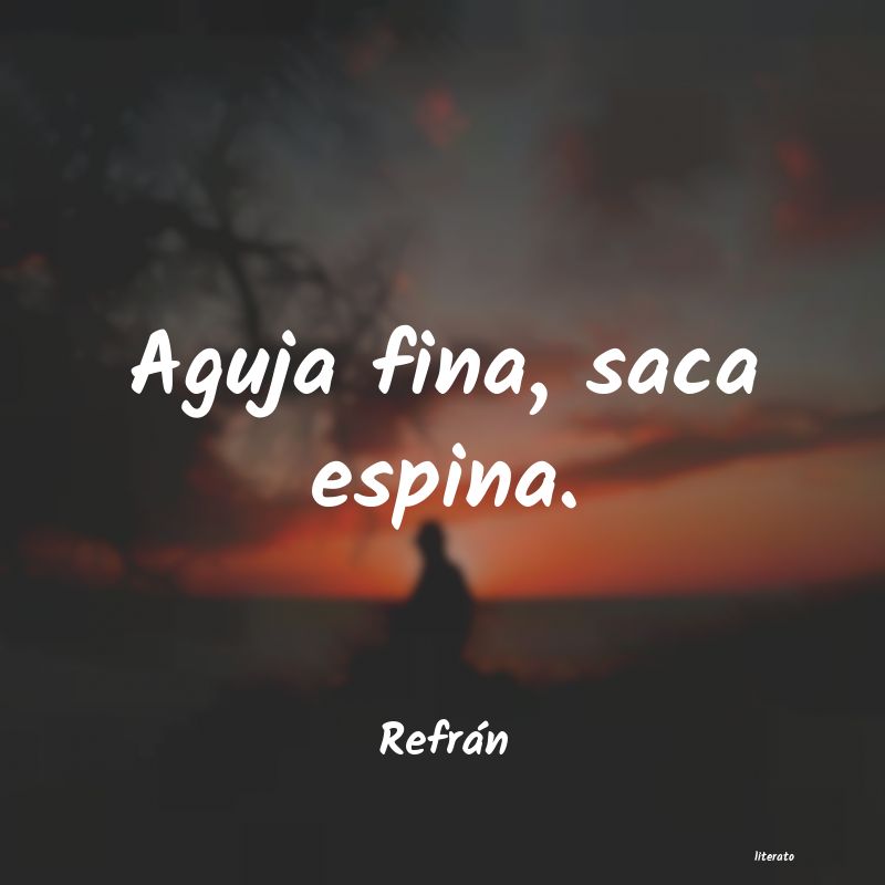 frases de Refrán
