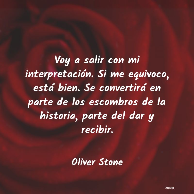 Frases de Oliver Stone