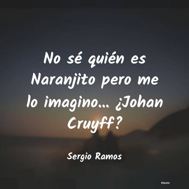 Frases de Sergio Ramos