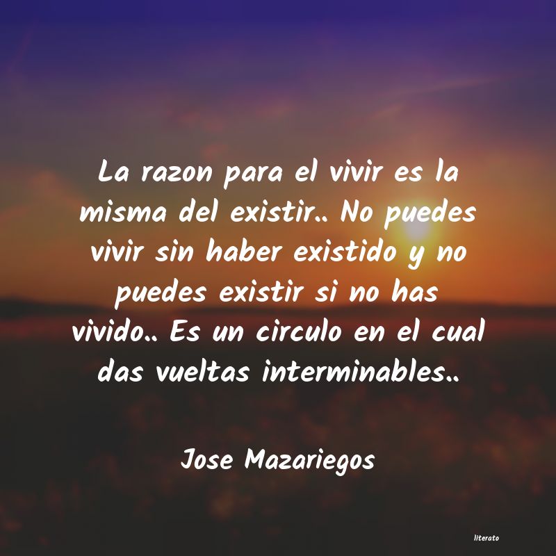 vivir o existir