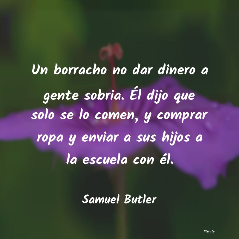 Frases de Samuel Butler