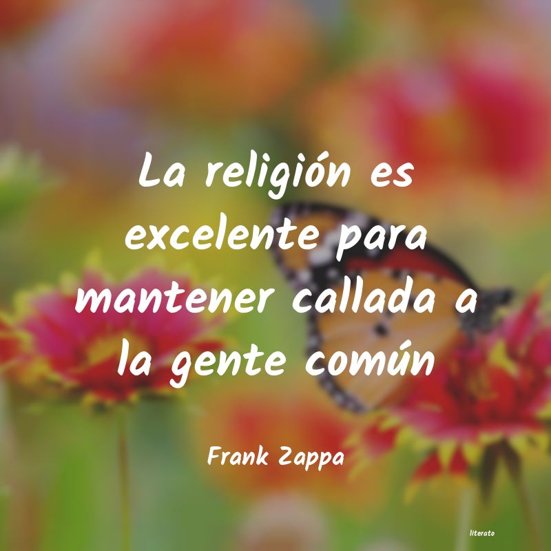 frases de Frank Zappa