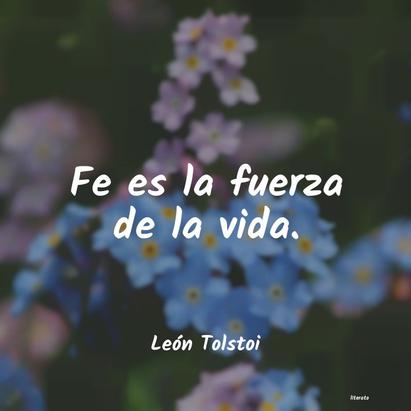 Frases de León Tolstoi