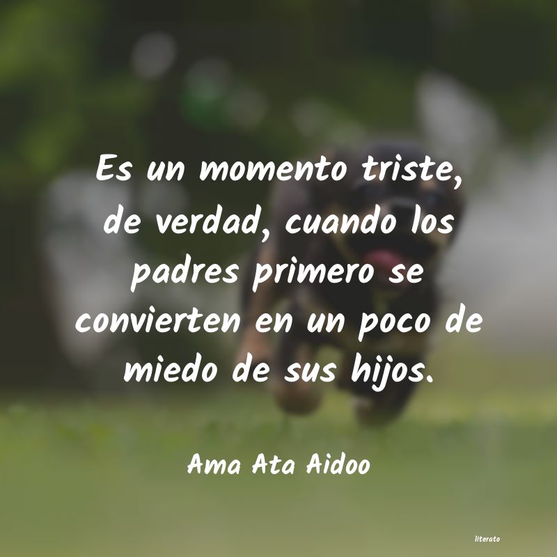 Frases de Ama Ata Aidoo