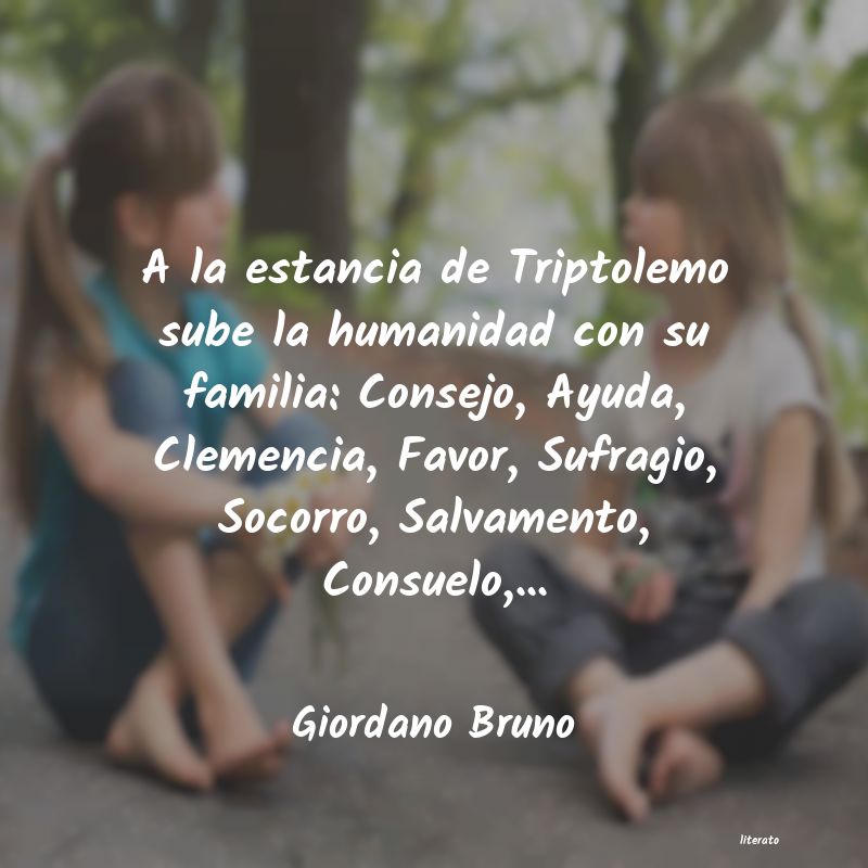 Frases de Giordano Bruno