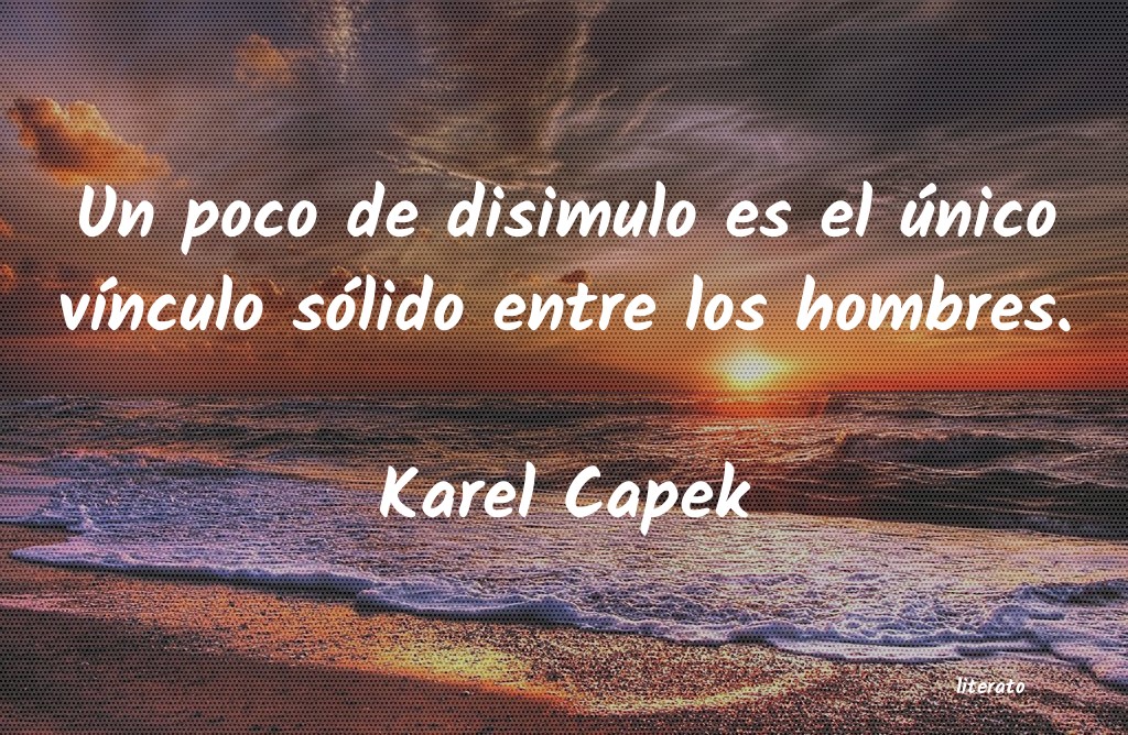 Frases de Karel Capek