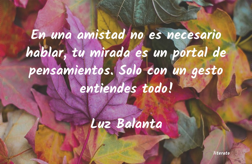 Frases de Luz Balanta