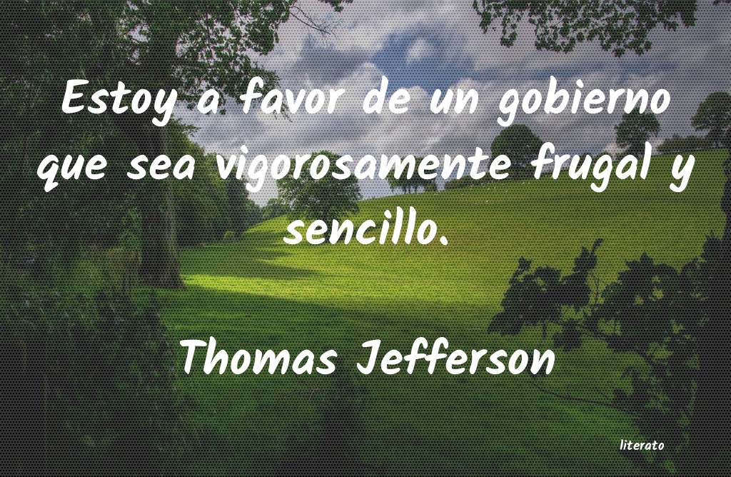 Frases de Thomas Jefferson