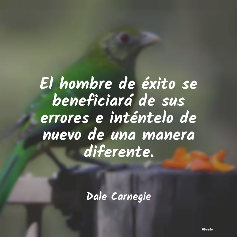 frases de Dale Carnegie