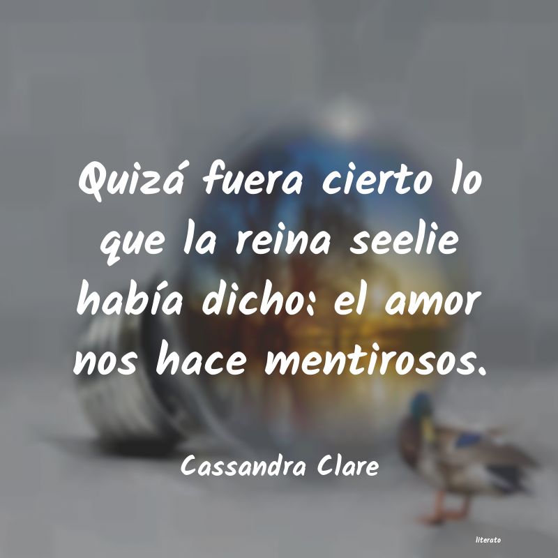 Frases de Cassandra Clare