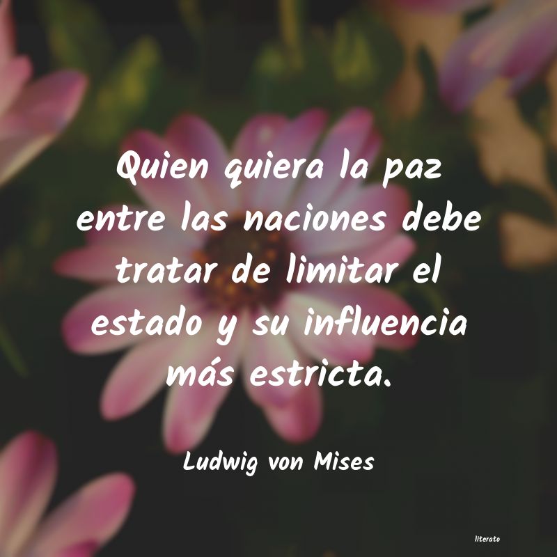 Frases de Ludwig von Mises