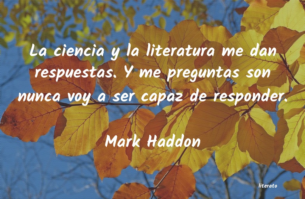 Frases de Mark Haddon