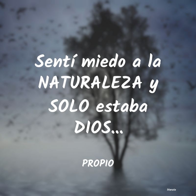 frases de PROPIO