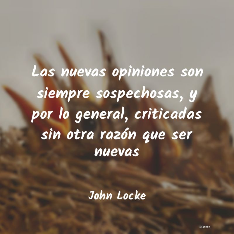 frases de John Locke