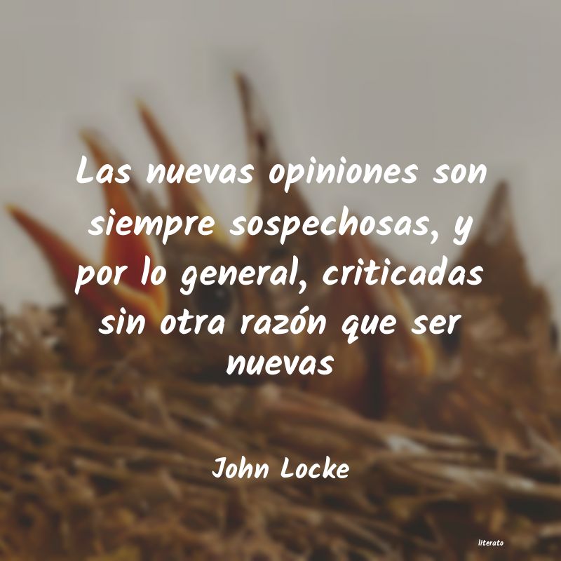 Frases de John Locke